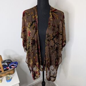 Anthropology Do Everything In Love fall kimono